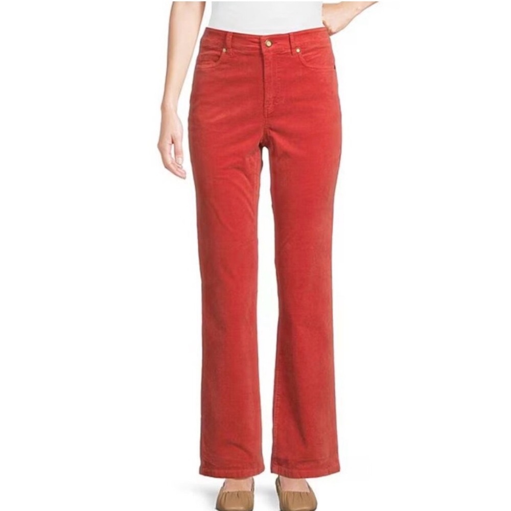 NWT J McLaughlin velvet tea rose lenni pants Size 12